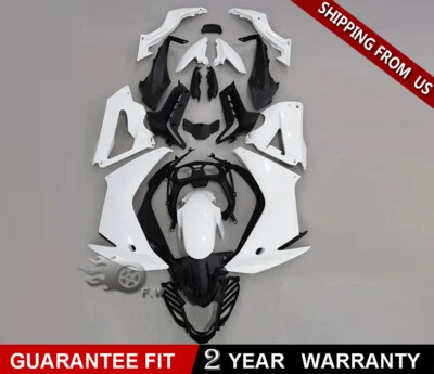 Комплект обтекателя кузова неокрашенный белый ABS подходит для Honda CBR650F 2014-2018  - Изображение 1 из 4