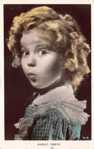 Shirley Temple Woow Colorized real photo postcard 41.A. - Picture 1 of 2