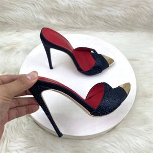 Decolte per donna tacco slim 12cm numero da elegante 33-46 elegante aperta - Imagen 1 de 6