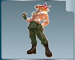 Alex from Street Fighter Vinyl Aufkleber #1 Auto LKW Aufkleber Street Fighter Aufkleber - Bild 1 von 1