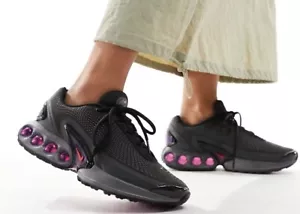 BNIB Unisex Nike Air Max DN Black Smoke Grey Trainers UK 5 38.5 RRP £155 - Picture 1 of 7