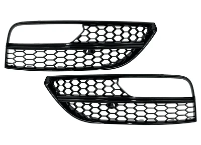 For Audi A3 8V 2012-2016 Not S-LINE S Bumper Grille Black Gloss L+R - image 1 of 4