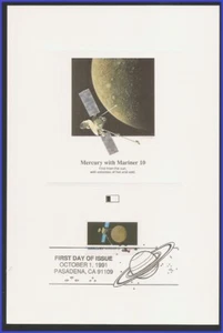EE. UU. #2568 U/A TARJETA DE PRUEBA FLEETWOOD FDC Mercury - Imagen 1 de 1