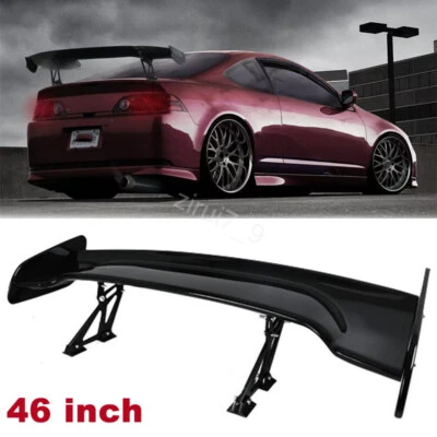 46'' GT-Style Rear Spoiler Trunk Lip Wing Glossy Black For Acura RSX 2002-2006 - Image 1 of 4