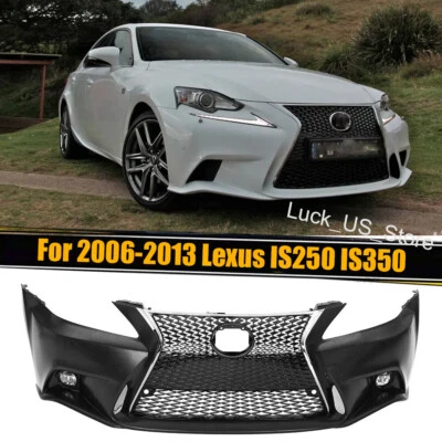 Front Bumper Cover Assembly Primed For 2006-2013 Lexus IS250 IS350 Conversion Foto 1 de 4