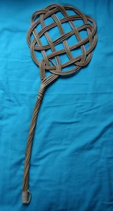 Vintage Wicker Cane Rug Carpet Beater measurements 70cm L x 27cm Width - Picture 1 of 7