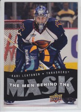 2007-08 UD SERIES KARI LEHTONEN MEN BEHIND MASK #BM6 Insert Upper Deck Stars