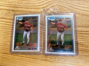 2- JOSE ALTUVE ROOKIE CARD 2010 BOWMAN CHROME #BCP137 mint from pack - Picture 1 of 6