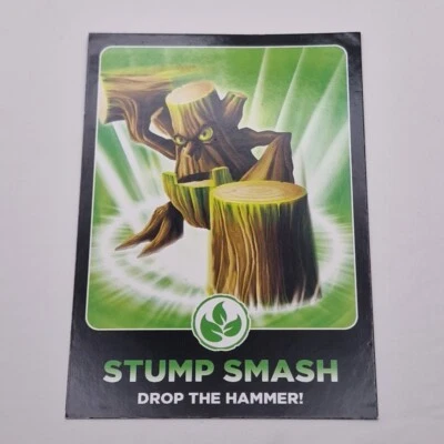 Tarjeta Topps Skylanders Giants 2012 Stump Smash Drop The Hammer #26 Activision Foto 1 de 4