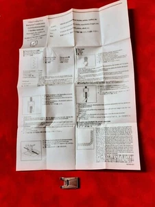 brother 7 Hole Cording Foot NEW With Directions - Picture 1 of 6