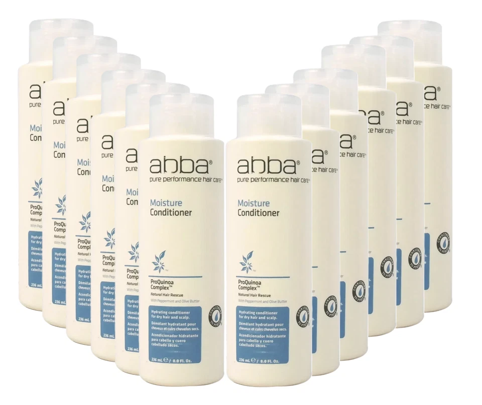 Abba Moisture Conditioner - Damage & Repair Hair 8 Oz Set of 12 - Image 1 of 4