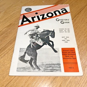October 1936  ARIZONA GREETERS' GUIDE 35 pages - Picture 1 of 13