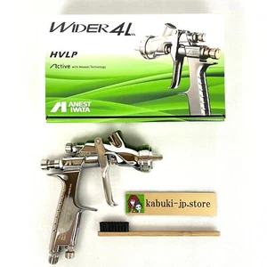 Anest Iwata WIDER4L-V13J2 1.3mm successor LPH-400-134LV HVLP spray gun no Cup - Foto 1 di 12