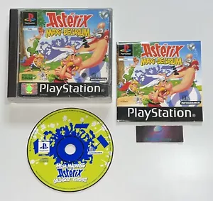 Asterix Maxi-Delirium - PS1 Complet Version Française PlayStation Sony - Picture 1 of 4
