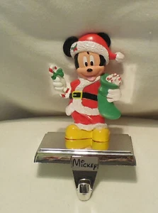 Disney Mickey Mouse Stocking Hanger Retractable Hook Christmas - Picture 1 of 7