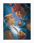 Street Fighter Alpha 2 Ryu vs Akuma Cook & Becker Giclee C&B Official Low Number