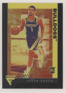 2021-22 Panini Chronicles Draft Picks Flux Black Jalen Suggs #228 Rookie RC