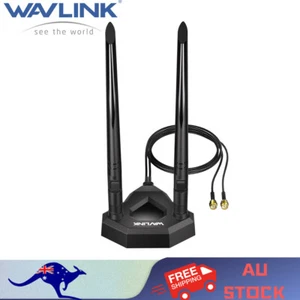 WAVLINK WiFi 6E Tri-band SMA WiFi Antenna Magnetic Base for Network Card Router - Picture 1 of 11