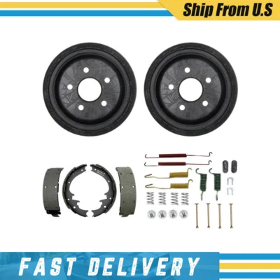 Se adapta a zapatas de freno de tambores traseros Mazda B4000 1995-1997 y kit de resorte de herrajes Foto 1 de 4