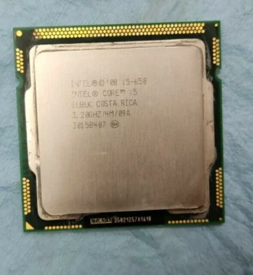 PROCESSORE INTEL i5-650  3.20GHZ SOCKET 1156 - Immagine 1 di 2