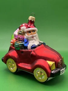Christopher Radko 1997 "Jolly Jalopy" Ornament | 97-151-0 - Picture 1 of 6