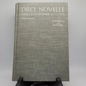 Dieci Novelle Contemporanee ~ Cantarella and Richards ~ 1960 ~ Hardback - Picture 1 of 8