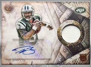 2014 Topps Valor Tajh Boyd RPA Rookie Patch Auto RPA RC New York Jets - Bild 1 von 2