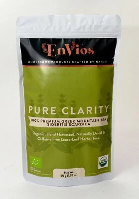 Té de montaña griego orgánico/Sideritis Scardica. Claridad pura por EnVos 50 g/1,76 oz Foto 1 de 3