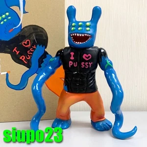 Figura Sofubi Yukinori Dehara Animal Sexual Morlin Pintado a Mano Azul Ver - Imagen 1 de 7
