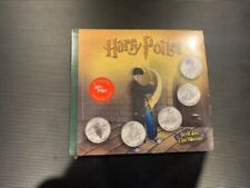 2001 Harry Potter Reel Coinz Set Of 5 Medallions Royal Canadian Mint SEALED