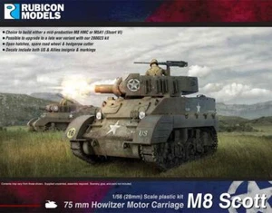 Rubicon American M8 Scott / M5A1 Stuart New - Picture 1 of 1