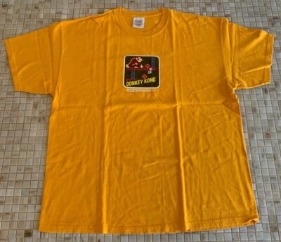 Camiseta Promocional Vintage Gameboy SP Donkey Kong Rara-XLarge  Foto 1 de 4