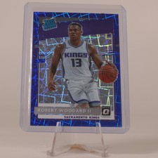 187 Robert Wooodard II Blue Velocity Rated Rookie 2020-21 Panini Donruss Optic 