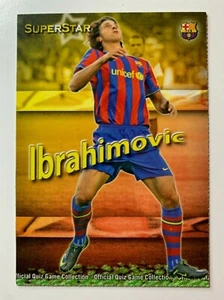 Zlatan IBRAHIMOVIC Barcelona Mundicromo Quiz Collection 2010 SUPERSTAR N 026 - Imagen 1 de 2