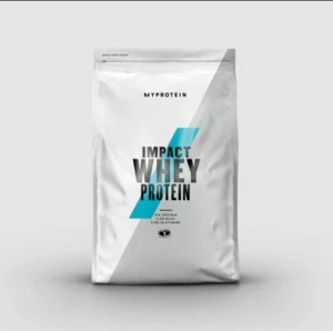 Myprotein Impact Whey Protein Powder 2.5kg Unflavoured Muscle Gain FREE SHIPPING - Picture 1 of 2