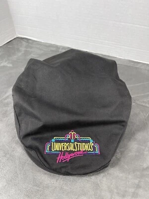 Boina negra de colección 1989 Universal Studios Hollywood Newsboy gorra gorra Snapback Cabbie Foto 1 de 4