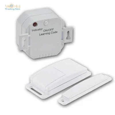 Funk-Abluft-Steuerung Magnet-Fenster-Kontakt unterputz Schalter Dunstabzugshaube - Bild 1 von 4