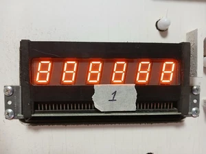 Bally Pinball 6 Digit Numeric Display Working 👀SEE VIDEO & DESCRIPTION👀 - Picture 1 of 4