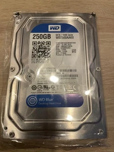 Hard Disk 3.5" WD Blue 250GB – SATA / 16MB Cache – WD2500AAKX - Picture 1 of 1