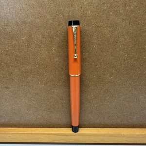 Parker großer roter Kugelschreiber Vintage 70er Jahre - Goldrand chinesisch rot 6-402 - Bild 1 von 8