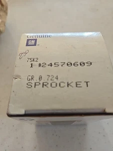 24570609 Genuine GM Part. Engine Timing Sprocket 1987-95 New Old Stock - Bild 1 von 10