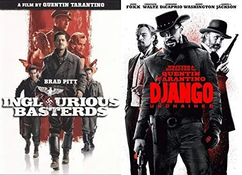 Quentin Tarantino 2 DVD Set INGLORIOUS BASTERDS & DJANGO UNCHAINED New - Image 1 of 1