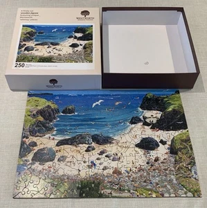 Wentworth Wooden Whimsy Pieces Jigsaw Puzzle 250 Piece The Cove 1 Piece Missing - Picture 1 of 8