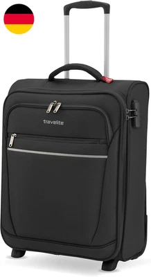 Travelite Bordtrolley Handgepäck Koffer Leicht, 2 Rollen, Cabin, Weichgepäck Tro - Bild 1 von 4