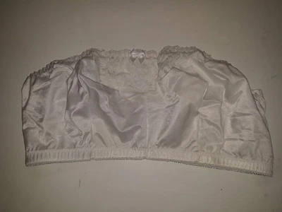 GLAMORISE White Complete Comfort Strapless Bandeau Bra, US 48 B/C/D NWOT Sexy - Image 1 of 4