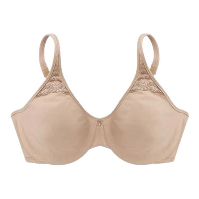 Bali Women's Seamless Minimizer Underwire Bra Soft Taup DF3385 Size 42DDD Beige - Image 1 of 4