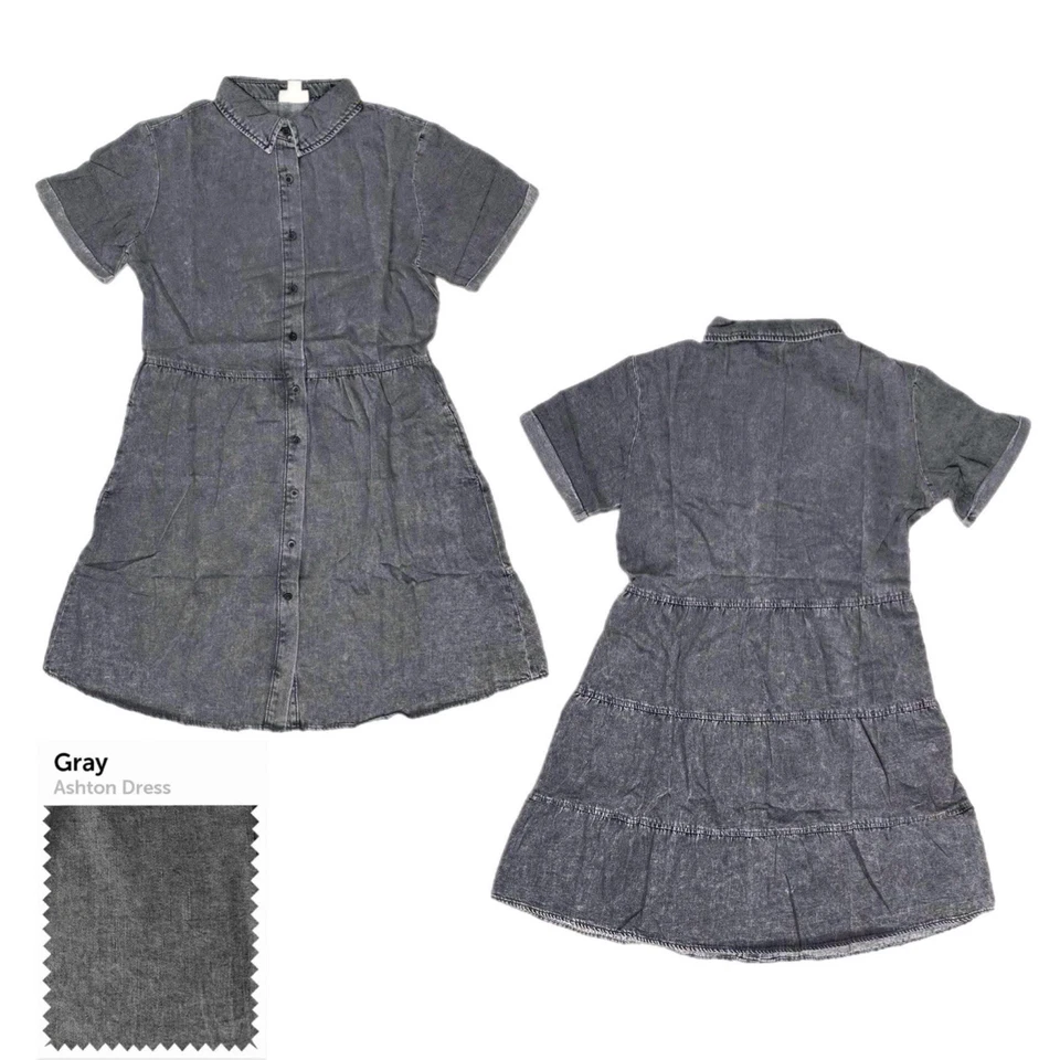 TOTALMENTE NUEVO Vestido Vaquero LuLaRoe Ashton Gris - Elige una talla Foto 1 de 1