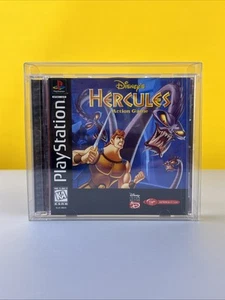 Disney's Hercules (PS1 Sony PlayStation, 1997)- CIB w/ Reg Card + Case Protector - Picture 1 of 14