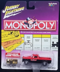 Johnny Lightning 60s 1960 Studebaker Pickup Truck Monopoly Indiana Ave + Gm Tkn - Picture 1 of 2