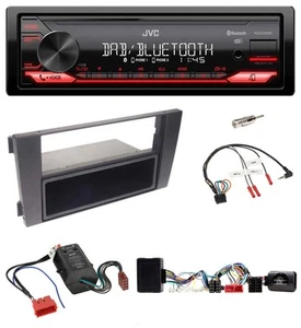 JVC DAB Lenkrad Bluetooth USB Autoradio für Audi A6 2001-2005 Vollaktiv - Bild 1 von 10